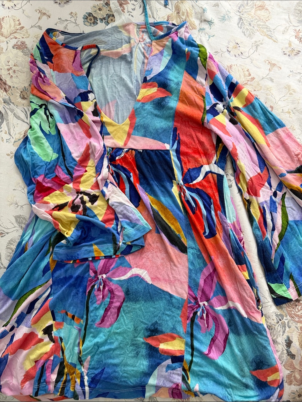 Women’s Multicolor Floral Swim Coverup